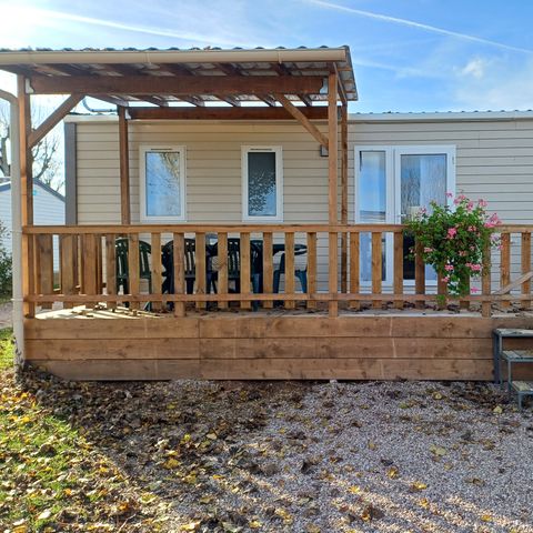Mobile home 8 persons - Super cordelia - 3 bedrooms - With semi-covered terrace - Year 2025