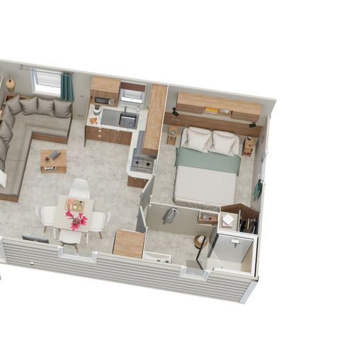 Mobile home 6 persons - Azalee residential range