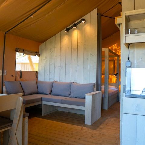 Glamping tent 5 persons - Safari Castell