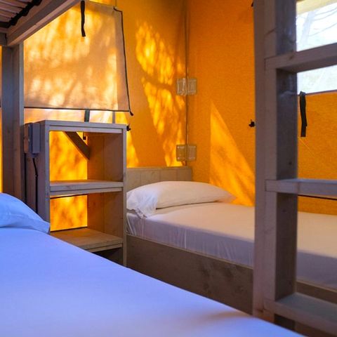 Glamping tent 5 persons - Safari Castell