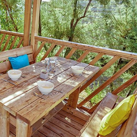 MOBILE HOME 6 people - Mobile-home | Comfort | 3 Bedrooms | 6 Pers. | Raised terrace | Air conditioning