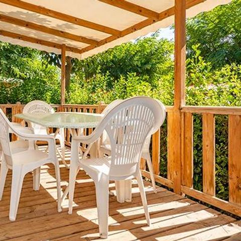 BUNGALOW 6 people - Mobile-home | Comfort | 3 Bedrooms | 6 Pers. | Raised terrace | Air conditioning
