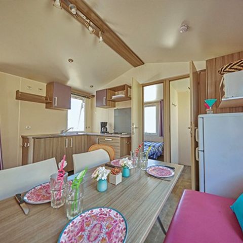 MOBILE HOME 6 people - Comfort XL | 2 Bedrooms | 4/6 Pers | Raised terrace | Air conditioning