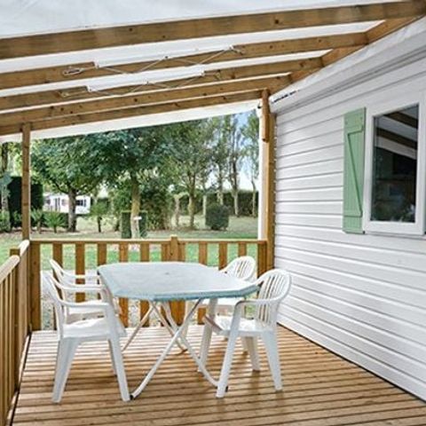 MOBILE HOME 6 people - Mobile-home | Comfort XL | 2 Bedrooms | 4/6 Pers. | Raised terrace | Air conditioning
