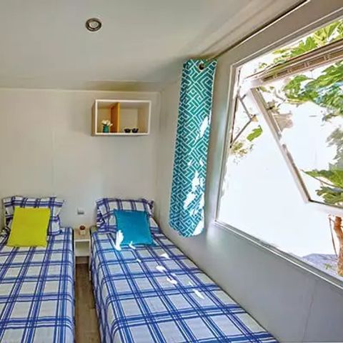 MOBILE HOME 6 people - Mobile-home | Comfort | 3 Bedrooms | 6 Pers. | Single terrace | Air-con.