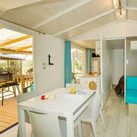 MOBILE HOME 6 people - Mobile-home | Comfort | 3 Bedrooms | 6 Pers. | Single terrace | Air-con.