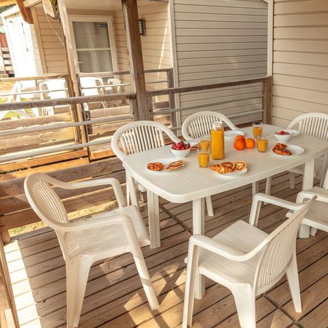 BUNGALOW 6 people - Mobile-home | Comfort | 3 Bedrooms | 6 Pers. | Single terrace | Air-con.