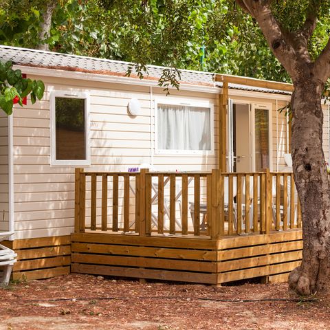 MOBILE HOME 6 people - Mobile-home | Comfort XL | 2 Bedrooms | 4/6 Pers. | Raised terrace | Air conditioning