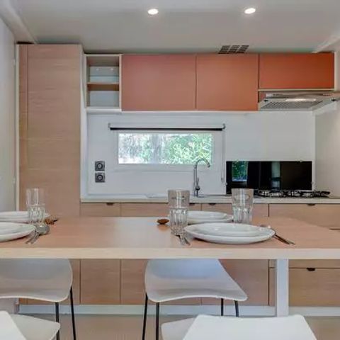 MOBILE HOME 6 people - Mobile-home | Premium | 3 Bedrooms | 6 Pers. | Raised terrace | Air-con.