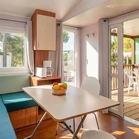 MOBILE HOME 4 people - Mobile-home | Comfort | 2 Bedrooms | 4 Pers. | Single terrace | Air-con.