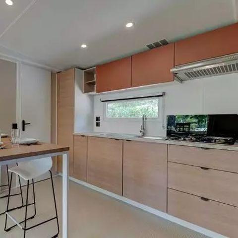 MOBILE HOME 6 people - Mobile-home | Premium | 3 Bedrooms | 6 Pers. | Raised terrace | Air-con.