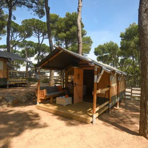 CANVAS AND WOOD TENT 4 people - Medes tent