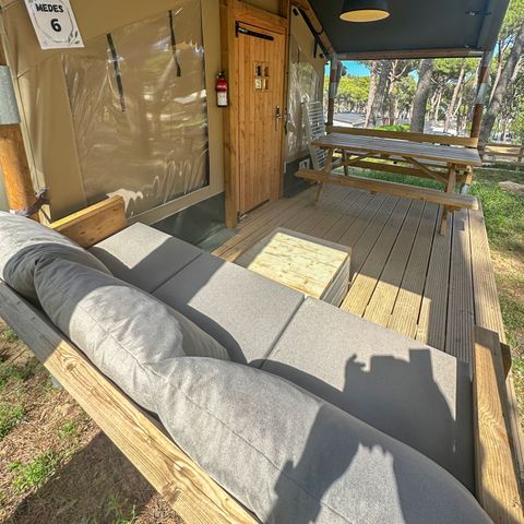 CANVAS AND WOOD TENT 4 people - Medes tent