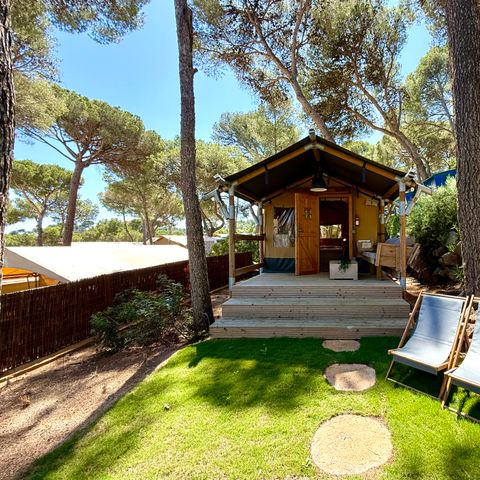 CANVAS AND WOOD TENT 2 people - Montgrí tent