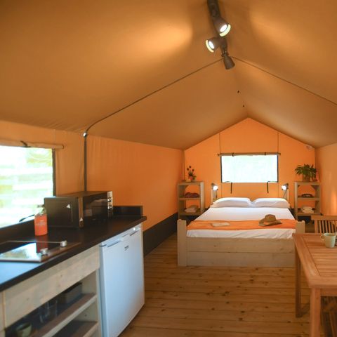 CANVAS AND WOOD TENT 2 people - Montgrí tent