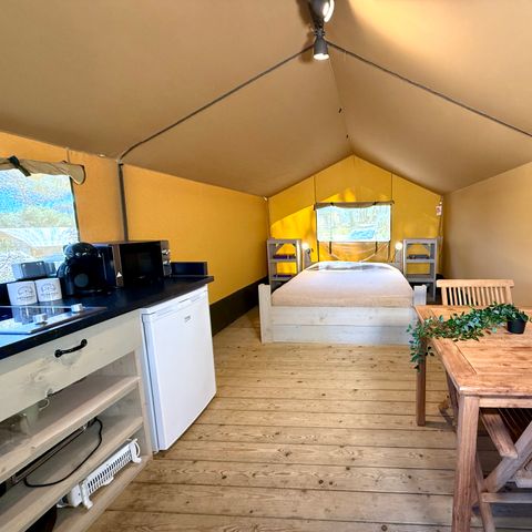 CANVAS AND WOOD TENT 2 people - Montgrí tent