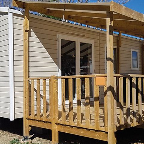Mobile home 6 persons - Mobil-home | Premium Azure | 3 Bedrooms | 6 Pers. | Raised terrace | Air conditioning