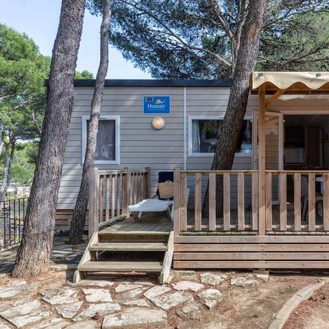 MOBILE HOME 4 people - Mobil-home | Premium | 2 Bedrooms | 4 Pers. | Terrace Lounge | Air-con.