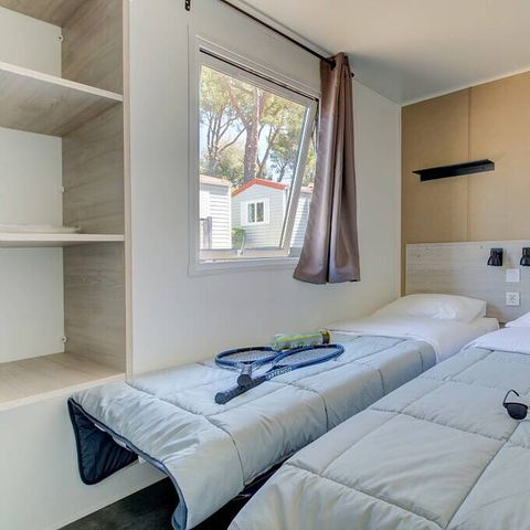 MOBILE HOME 4 people - Mobile-home | Comfort | 2 Bedrooms | 4 Pers. | Raised terrace | Air-con.