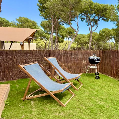 CANVAS AND WOOD TENT 5 people - Illa Roja Shop