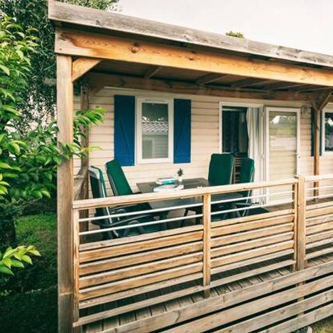MOBILE HOME 5 people - Premium | 2 Bedrooms | 5 Pers. | Terrace Lounge | Air conditioning