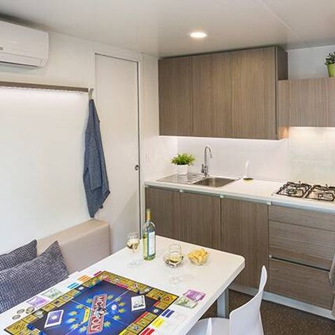 MOBILE HOME 5 people - Premium | 2 Bedrooms | 5 Pers. | Terrace Lounge | Air conditioning