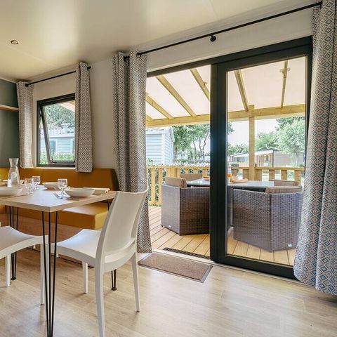 MOBILE HOME 6 people - Premium | 3 Bedrooms | 6 Pers | Lounge Terrace | 1 Bathroom | Air conditioning