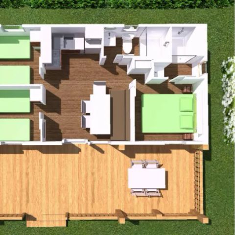 MOBILE HOME 6 people - Nabucco deluxe s