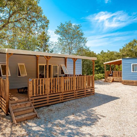 MOBILE HOME 4 people - Mobile-home | Comfort | 2 Bedrooms | 4 Pers. | Raised terrace | Air-con.