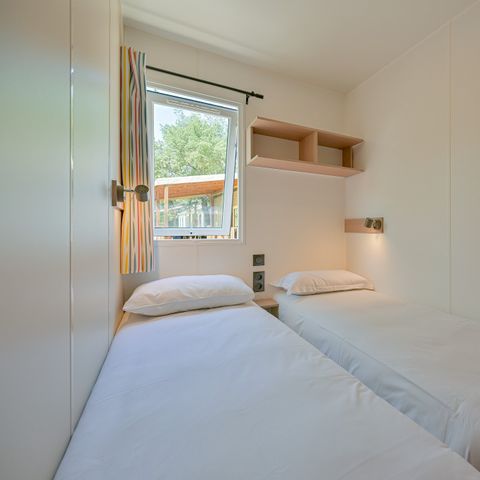 MOBILE HOME 4 people - Mobile-home | Comfort | 2 Bedrooms | 4 Pers. | Raised terrace | Air-con.
