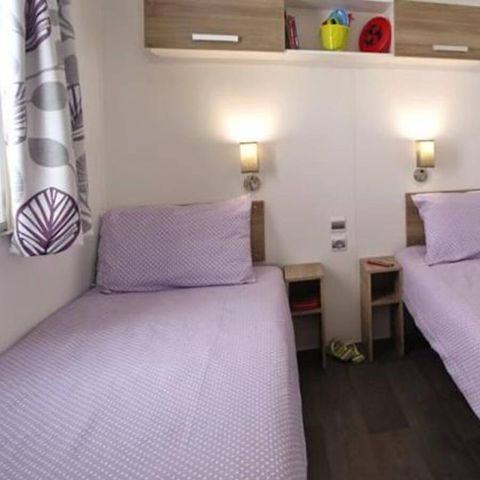 Mobile home 4 persons - Mobile-home | Premium | 2 Bedrooms | 4 Pers. | Raised terrace | 1 Bathroom | Air-con.