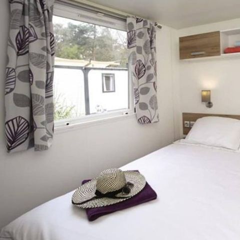 Mobile home 8 persons - Premium | 3 Bedrooms | Sleeps 6-8 people | Semi-covered terrace | 1 Bathroom | Air conditioning