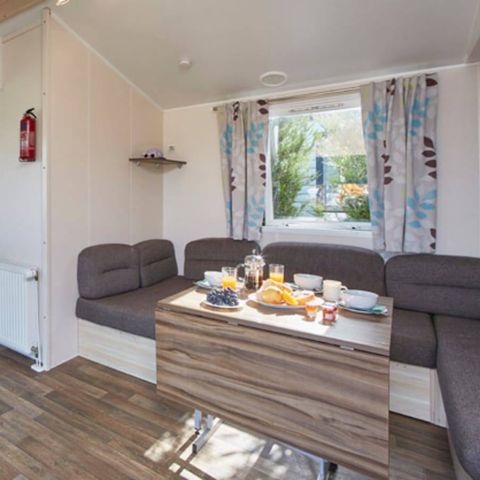 Mobile home 8 persons - Mobile-home | Comfort | 3 Bedrooms | 6/8 Pers. | Raised terrace | Air conditioning