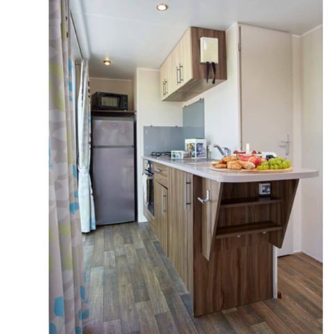 Mobile home 8 persons - Mobile-home | Comfort | 3 Bedrooms | 6/8 Pers. | Raised terrace | Air conditioning