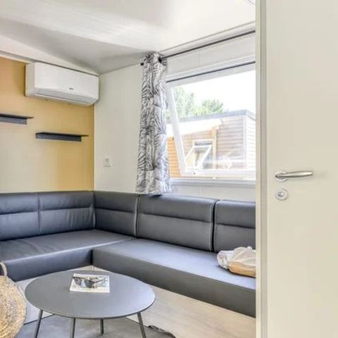 Mobile home 6 persons - Mobile-home | Comfort XL | 2 Bedrooms | 4/6 Pers. | Raised terrace | Air conditioning