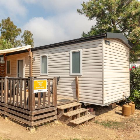 Mobile home 4 persons - Premium | 2 Bedrooms | Sleeps 4 people | Lounge Terrace | 1 Bathroom | Air conditioning