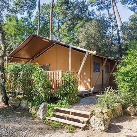 Tent 4 persons - Safari Tent | 2 Bedrooms | Sleeps 3-4 people | No Bathroom