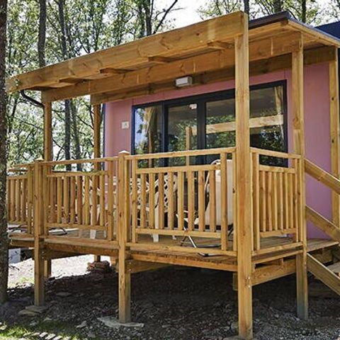 Mobile home 2 persons - Comfort | Studio | 2 people | Raised terrace | 1 bathroom | Air conditioning
