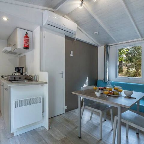 Mobile home 6 persons - Mobile-home | Comfort | 3 Bedrooms | 6 Pers. | Terrace Lounge | Clim.