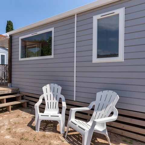 Mobile home 6 persons - Comfort | 2 Bedrooms | 4/6 Pers. | Single terrace | Air conditioning