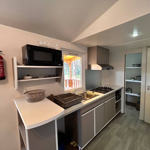 Mobile home 4 persons - Mobile-home | Comfort XL | 2 Bedrooms | 4 Pers. | Raised terrace | Air-con.