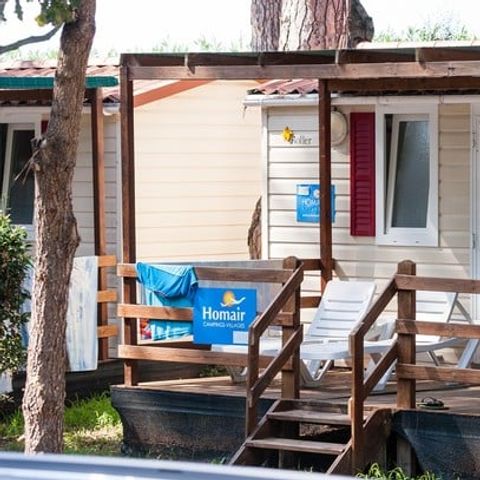 Mobile home 6 persons - Classic | 2 Bedrooms | 4/6 Pers. | Raised terrace | Air-con.