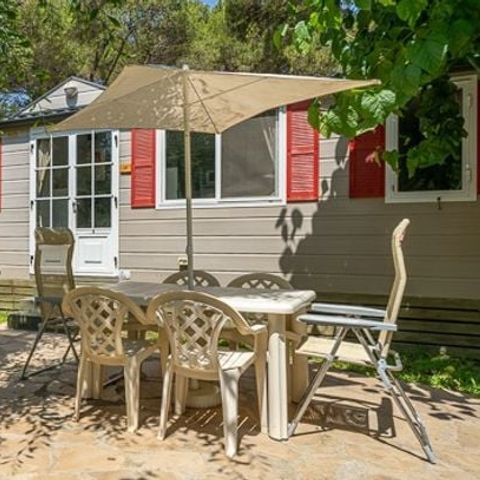Mobile home 4 persons - Classic | 3 Bedrooms | 4 Pers. | Single terrace | Air-con.