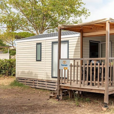 Mobile home 6 persons - Mobile-home | Comfort | 2 Bedrooms | 4/6 Pers. | Single terrace | Air-con.