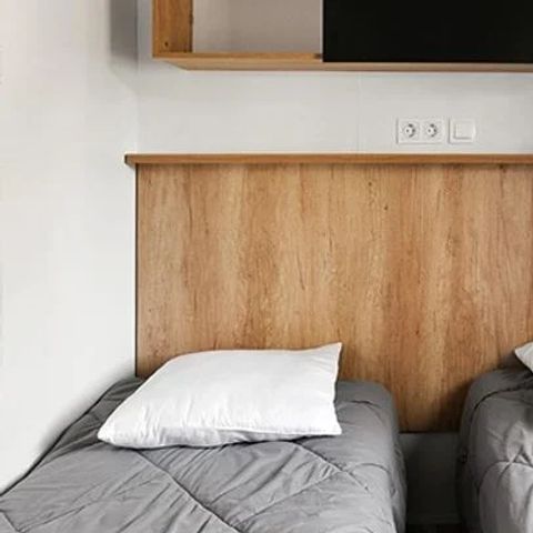 Mobile home 6 persons - Premium | 2 Bedrooms | 4/6 Pers. | Terrace Lounge | Air conditioning | TV