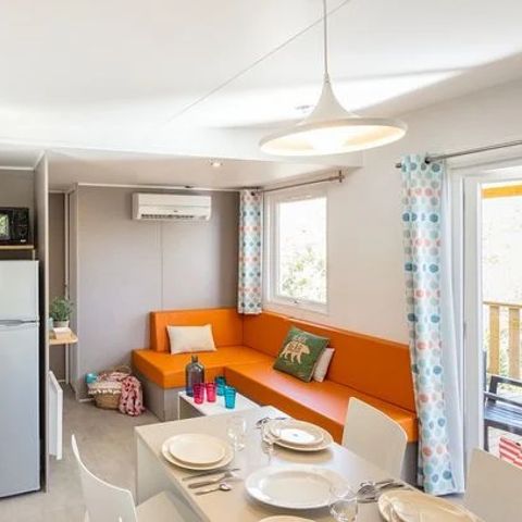 Mobile home 6 persons - Premium | 3 Bedrooms | 6 Pers | Terrace Lounge | Air conditioning | TV