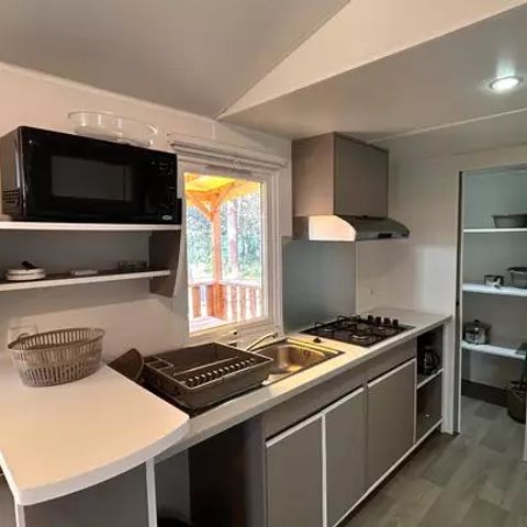Mobile home 4 persons - Comfort | 2 Bedrooms | 4 Pers | Raised terrace | Air conditioning