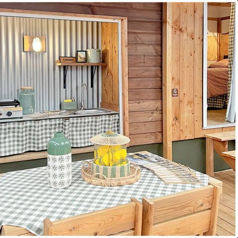 Tiny house 4 persons - Tiny House | 2 Bedrooms | 4 Pers | Raised terrace | 1 bathroom