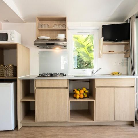 Bungalow 5 persons - Bungalow 3 Rooms 4/5 People Air-conditioned + TV (4 adults + 1 baby - 2 years)