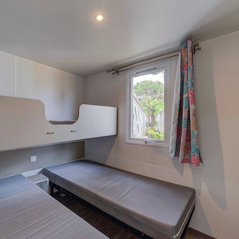 Mobile home 6 persons - Mobile-home | Comfort | 2 Bedrooms | 4/6 Pers. | Single terrace | Air-con.